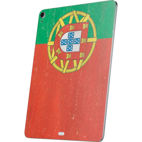 Portugal Flag Distressed Apple iPad Air Skin